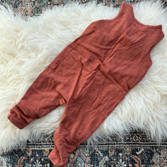 Little Co Rust Romper - Picture 4 of 4